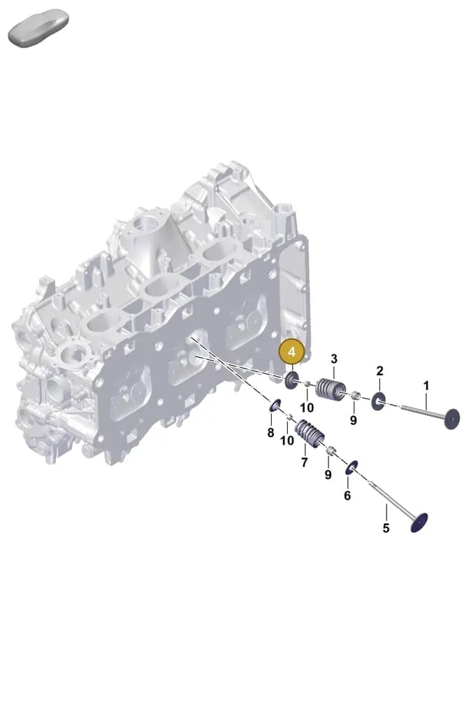 0PD109641 — Porsche 911 (2024-2025) diagram p63103060, position 4