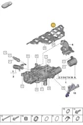 0PD115289A Porsche Oil Baffle Plate