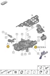 0PD115393 Porsche Control Valve