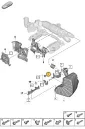 0PD251277B Porsche Bracket