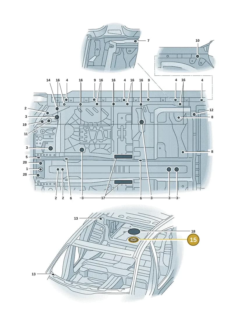 298201063 — Audi RS e-tron GT (2020-2025) diagram 4j1803350, position 15