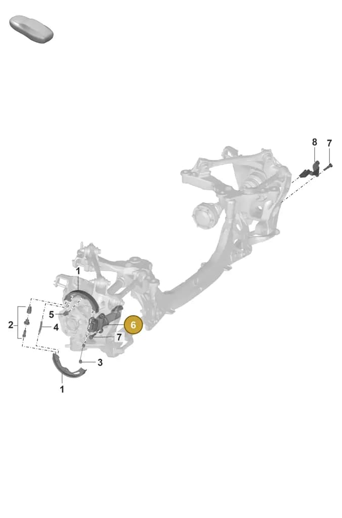 298609403 — Porsche 911 (2024-2025) diagram p53603200, position 6