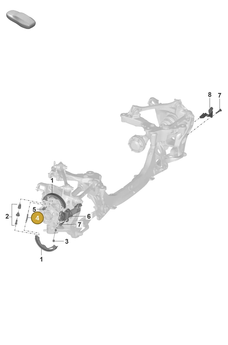 298609715 — Porsche 911 (2024-2025) diagram p53603200, position 4