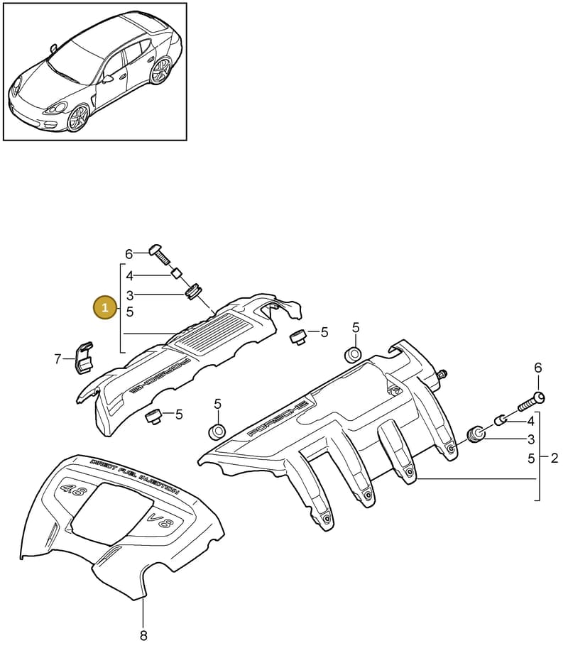 7PP103908C — Porsche Panamera (2009-2016) diagram p35103030, position 1