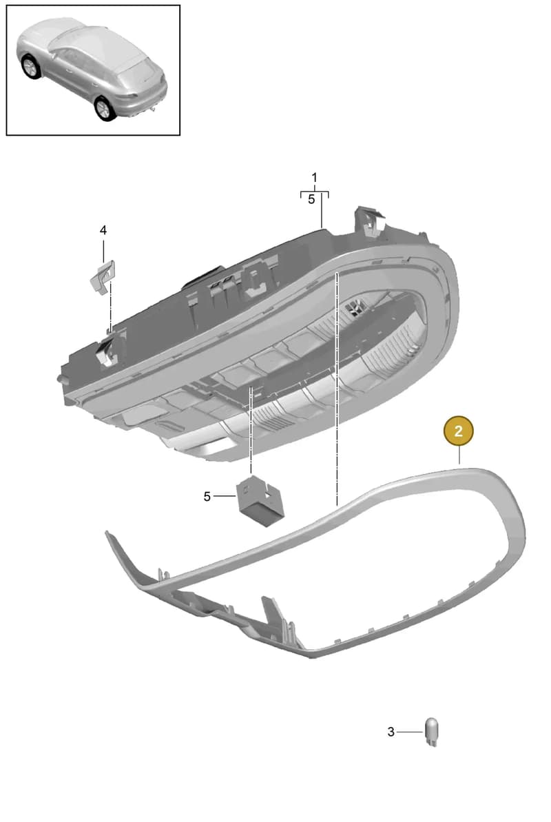 7PP9193170A6 — Porsche Macan (2013-2018) diagram p44903006, position 2