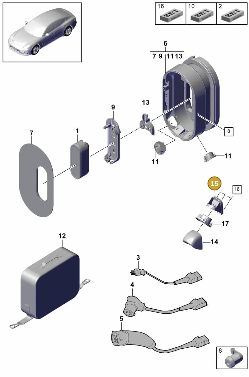 7PP937559 — Porsche Panamera (2016-2020) diagram p49901050, position 15