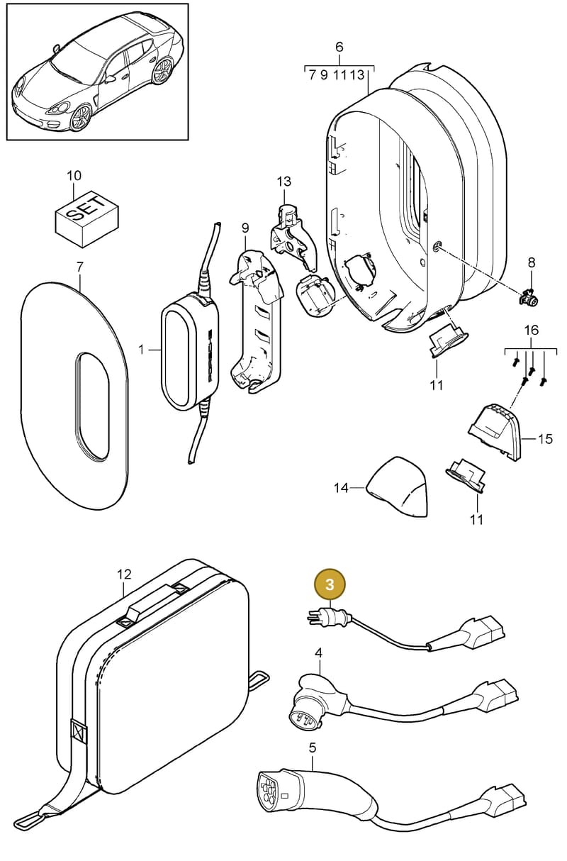 7PP971678AD — Porsche Panamera (2009-2016) diagram p35901050, position 3