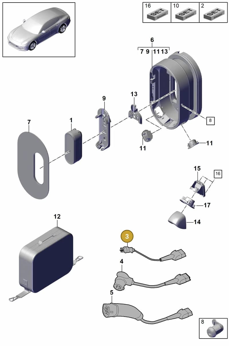 7PP971678B — Porsche Panamera (2016-2020) diagram p49901050, position 3