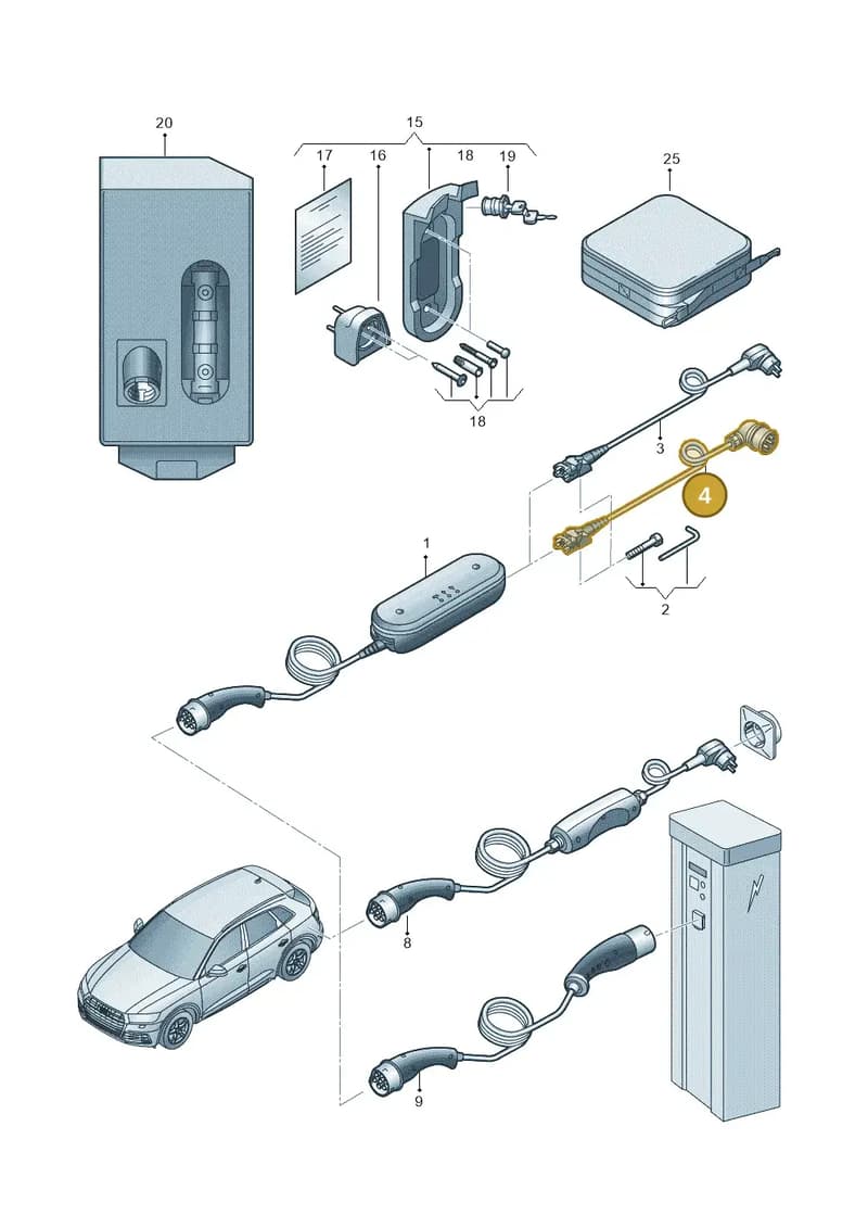 7PP971678GD — Audi Q5 (2016-2025) diagram 896970000, position 4