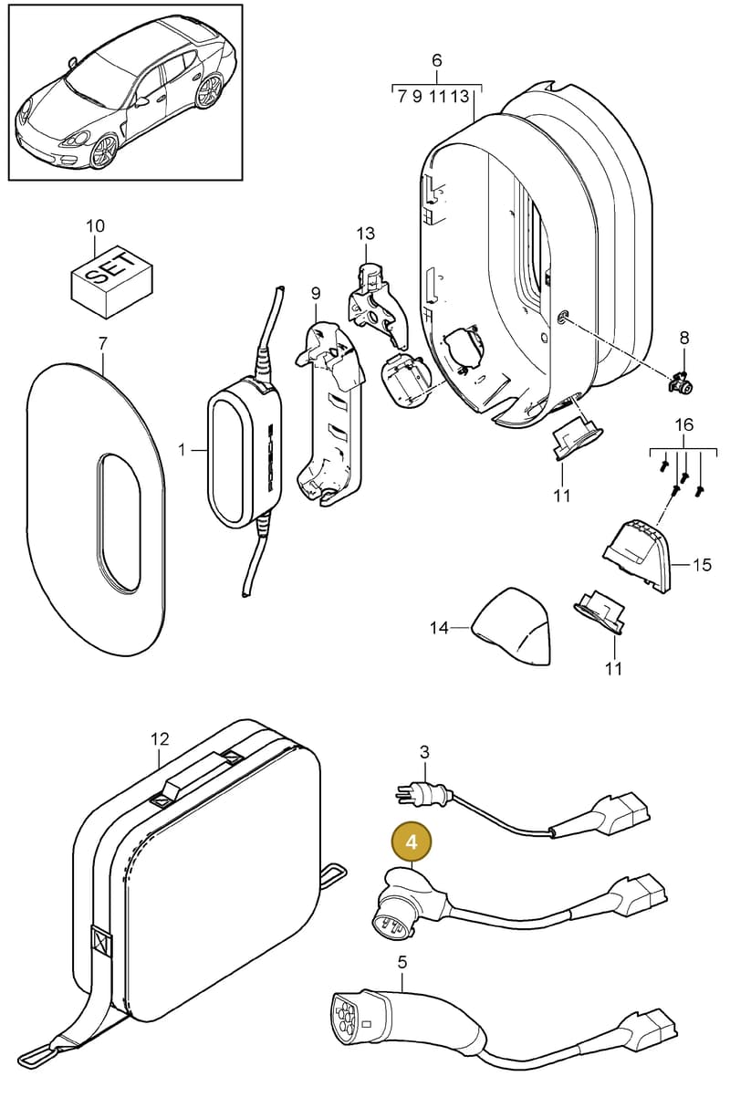 7PP971678T — Porsche Panamera (2009-2016) diagram p35901050, position 4