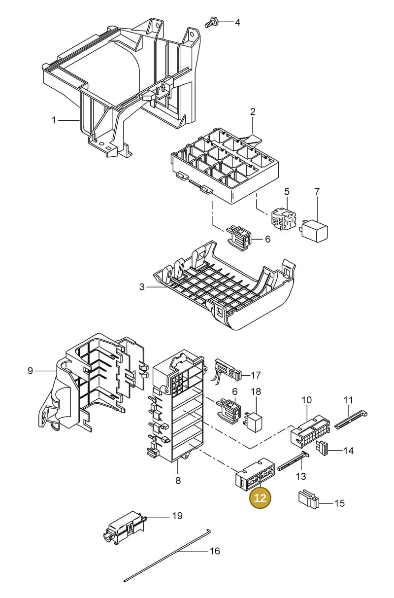 90008412302 — Porsche Turbo (2006-2009) diagram p30902000, position 12