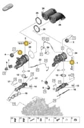 90011600503 Porsche Retaining Washer