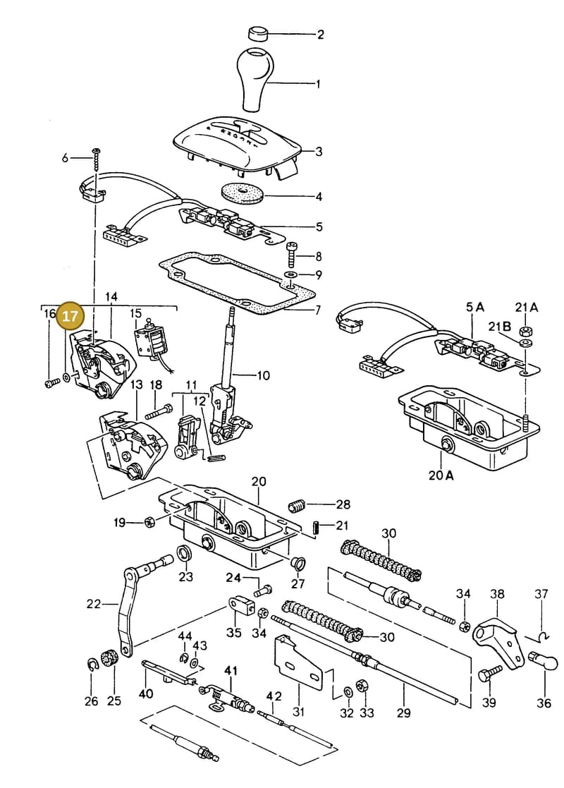 90015102801 — Porsche Coupe (1991-1995) diagram p15701005, position 17