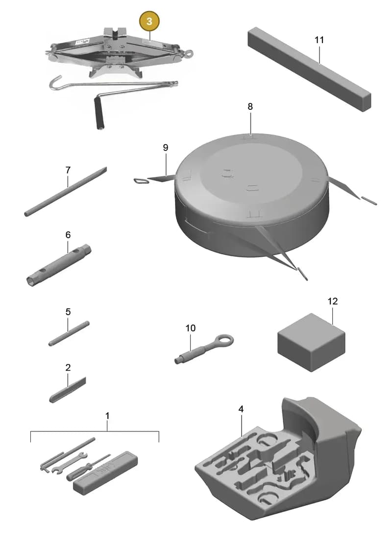 95500667500 — Porsche GT2 RS Clubsport (2013-2020) diagram p42001000, position 3