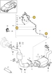 95511154803 Porsche Panel Nut