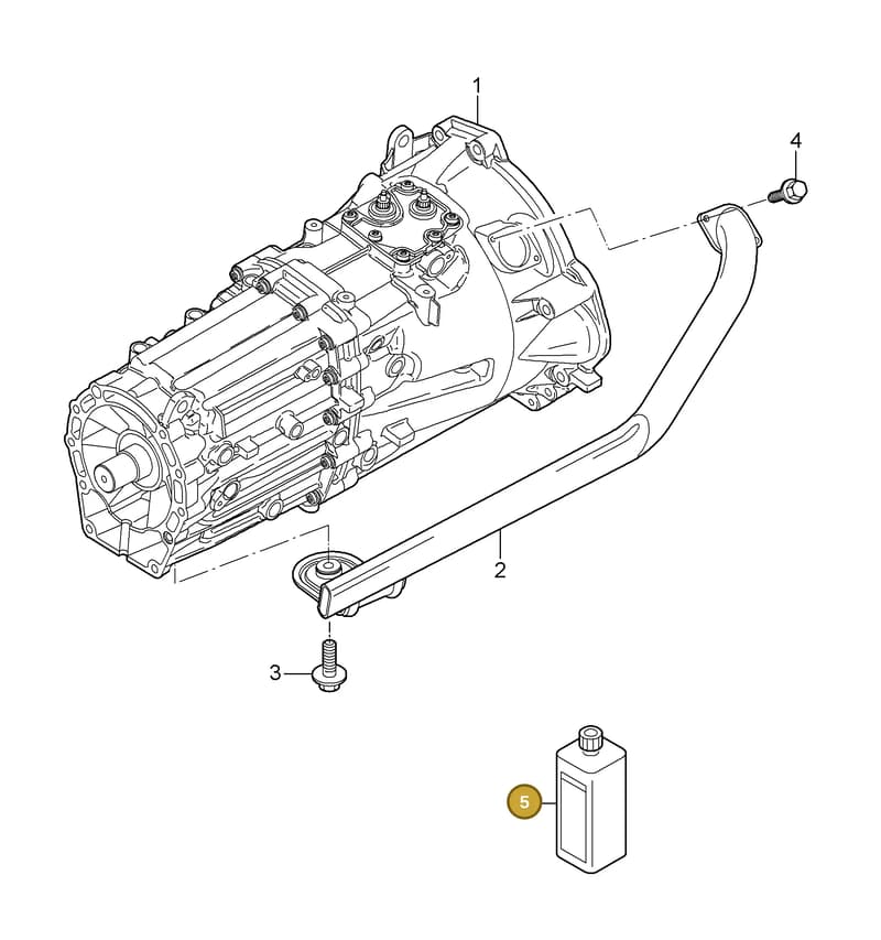 95530110900 — Porsche Cayenne (2007-2010) diagram p31302000, position 5
