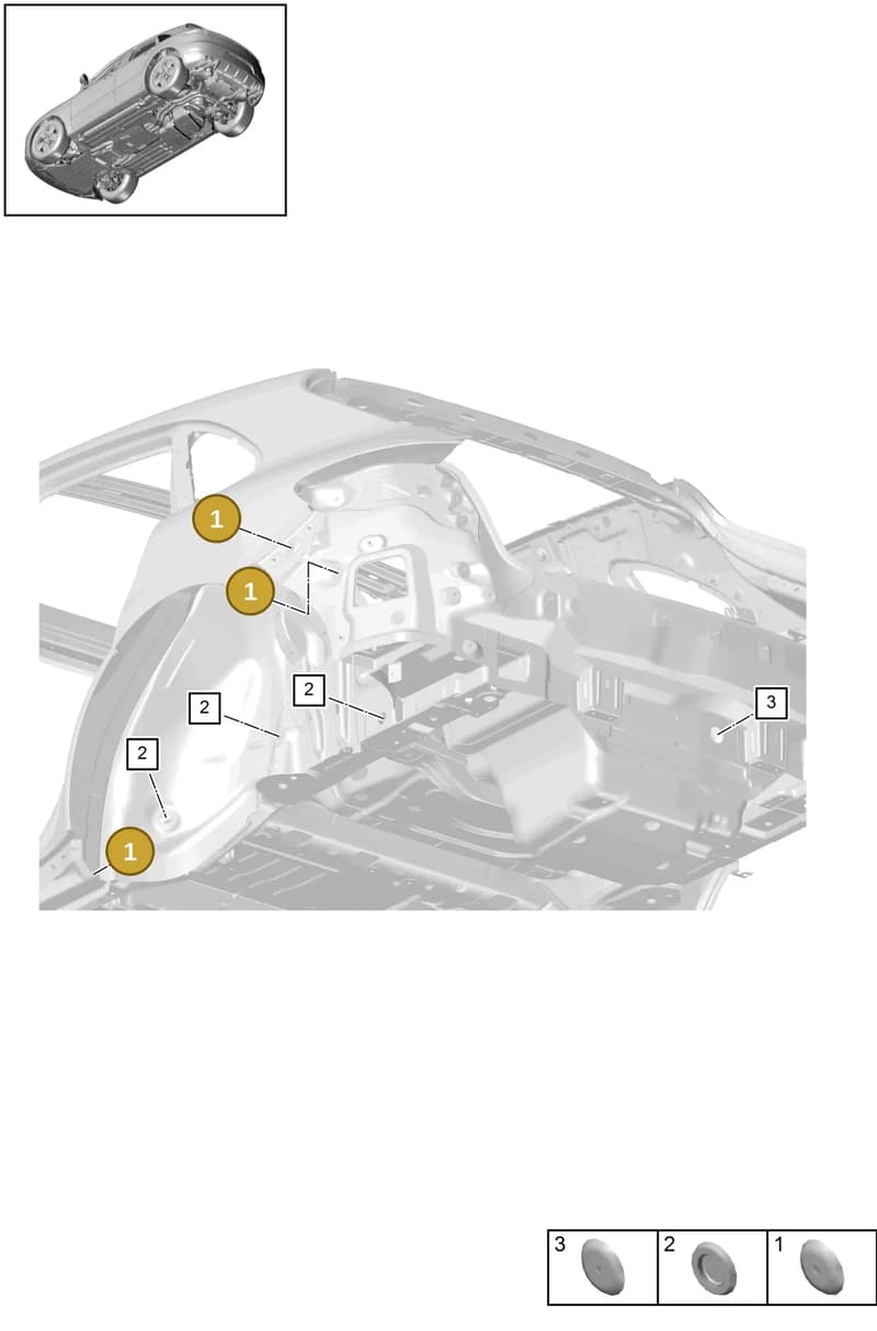 95550418201 — Porsche Macan (2018-2022) diagram p52806500, position 1