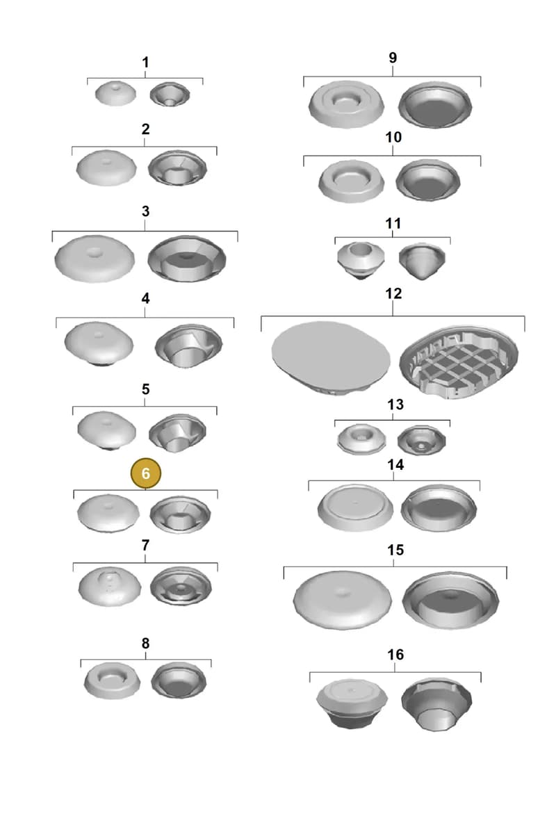 95550418700 — Porsche Boxster Spyder (2019-2020) diagram p54801010, position 6
