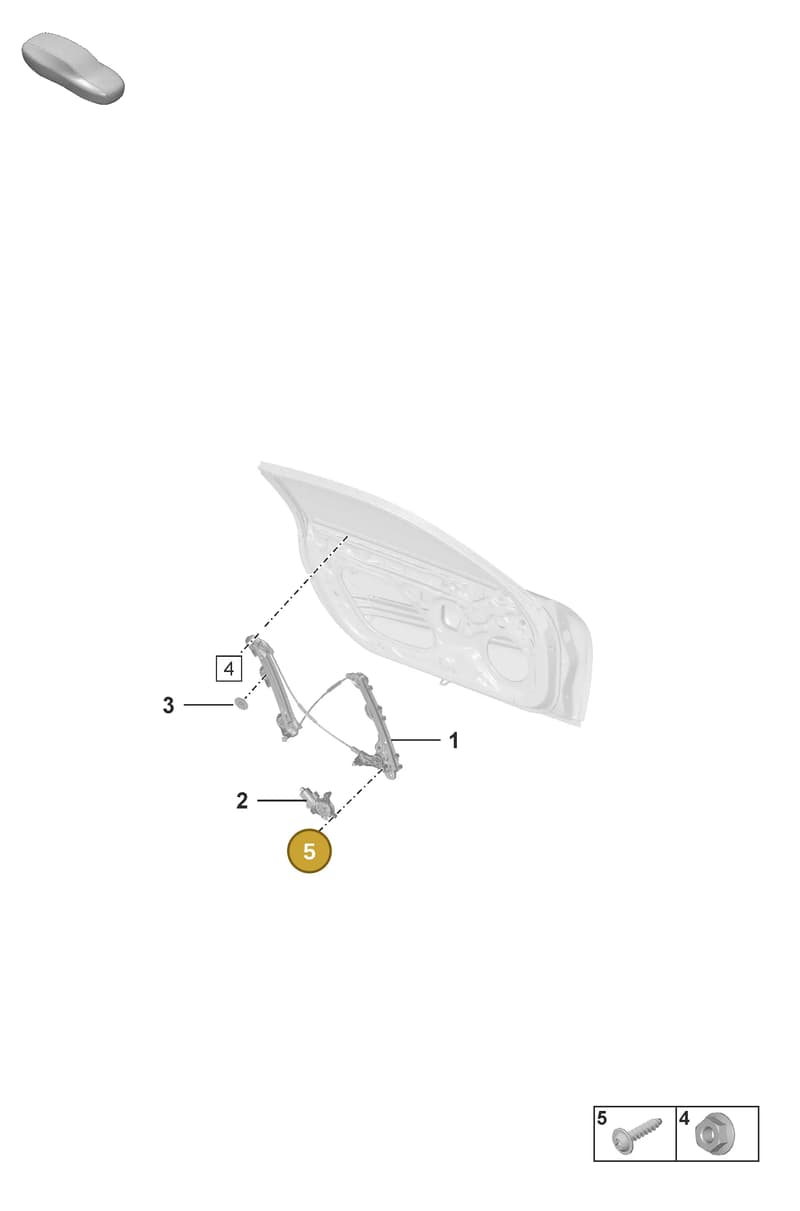 95553369100 — Porsche 911 (2024-2025) diagram p53804300, position 5