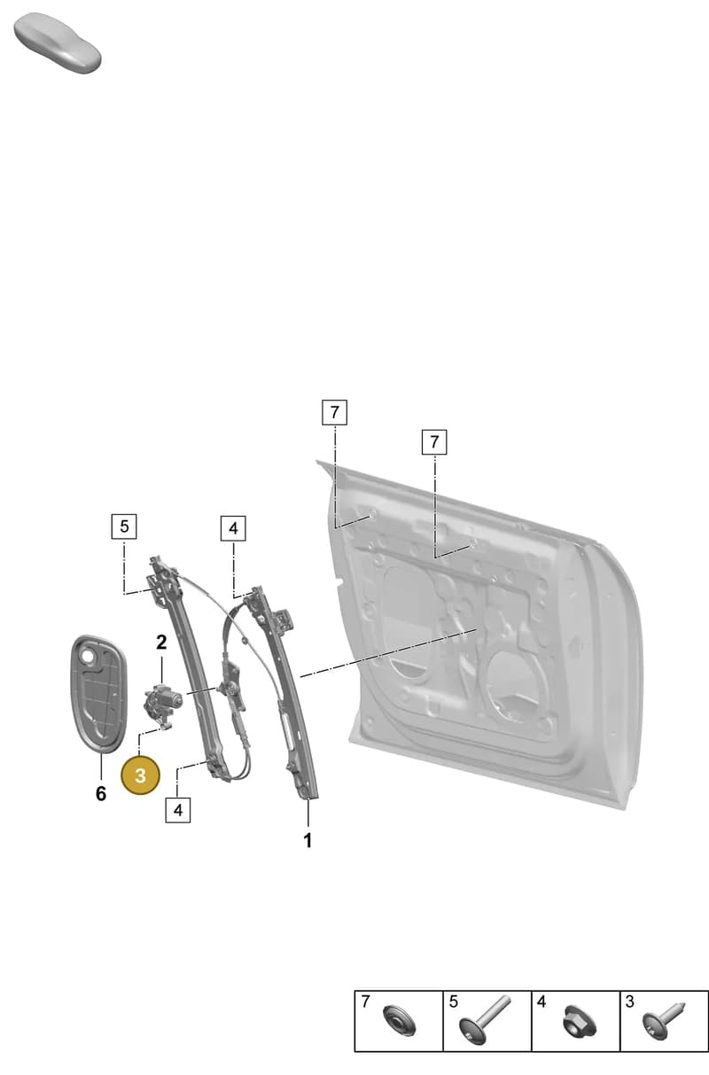 95553369100 — Porsche Macan (2024-2024) diagram p61804300, position 3