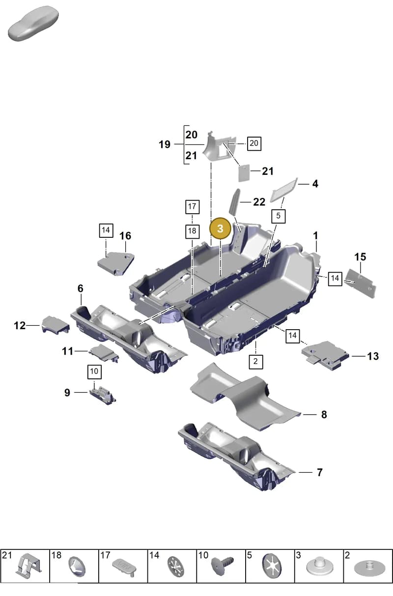 95555122902OP1 — Porsche 992 Carrera Coupe (2024-) diagram p63807100, position 3
