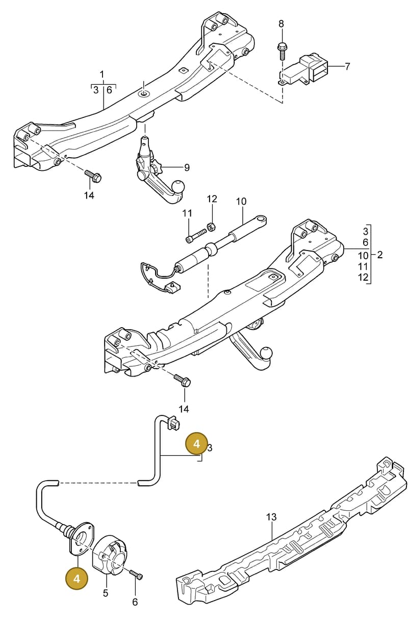95561252001 — Porsche Cayenne (2007-2010) diagram p31002000, position 4