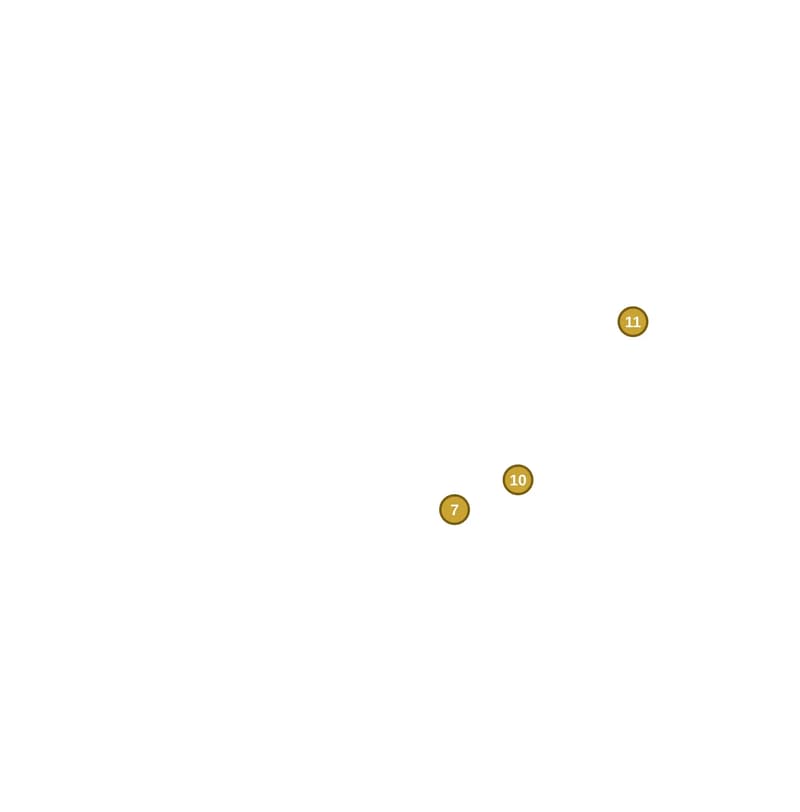 95810453600 — Porsche Cayenne (2010-2018) diagram p37103030, position 7+10+11