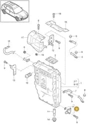 95810613300 Porsche Coolant Connection