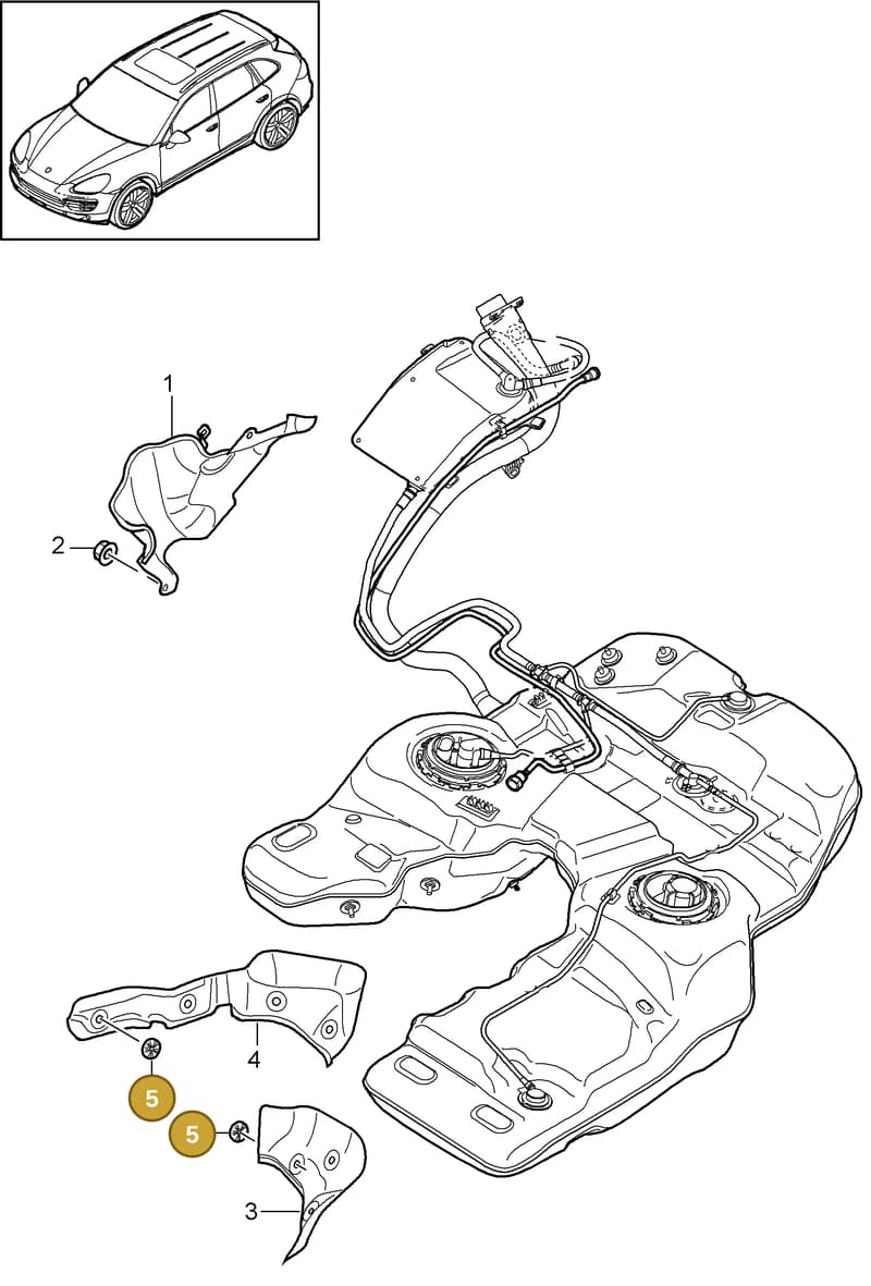 95820156200 — Porsche Cayenne (2010-2018) diagram p37201020, position 5