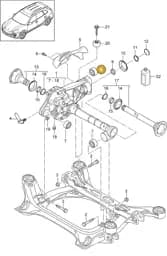 95834933760 Porsche Rubber Bush