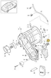 95834949110 Porsche Snap Ring