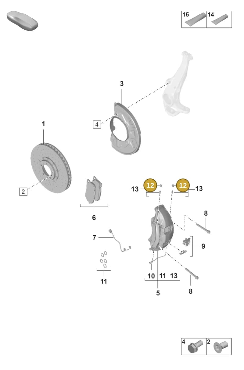 95835120700 — Porsche Panamera (2020-2023) diagram p56602010, position 12