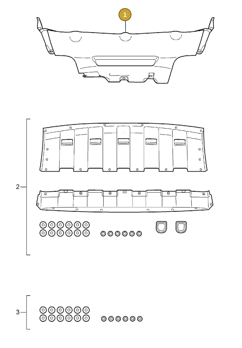 95850583300 — Porsche 955 platform diagram p94801070, position 1