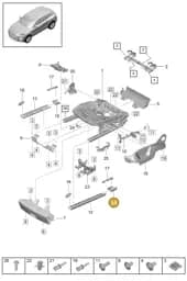 958521563007N0 Porsche Cover (Espresso 7N0)