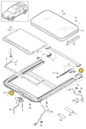95856421100 Porsche Installation Kit