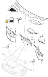 95857215500 Porsche Intake Manifold