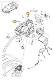 95857366800 Porsche Grommet