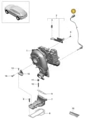 95860668870 Porsche Temperature Sensor