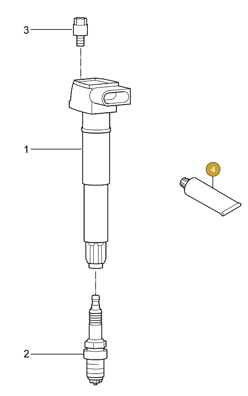 95861822200 — Porsche Cayenne (2010-2018) diagram p37901000, position 4