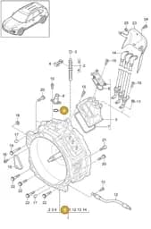 95862444700 Porsche O-Ring