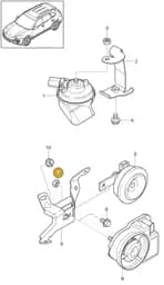95863229211OP1 Porsche Reading Light (Agate Grey OP1)