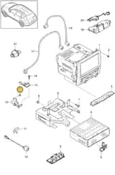 95864720815 Porsche Connecting Line