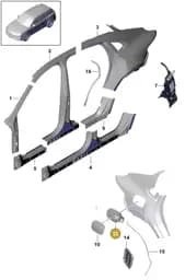 95882520700 Porsche Underbody Protection