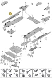 95885347400 Porsche Underbody Protection