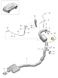 95890608820 Porsche Temperature Sensor