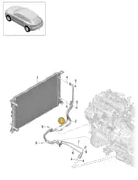 95B317825B Porsche Line