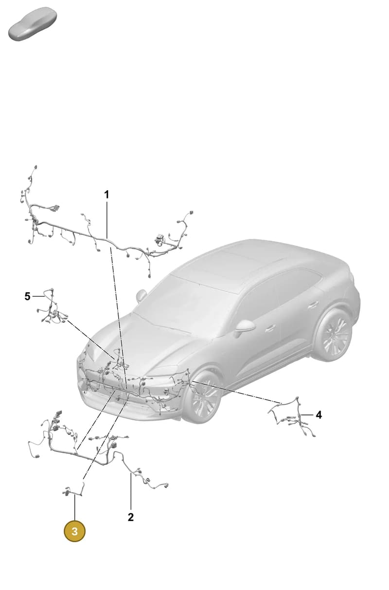 95C035745L — Porsche Macan (2024-2024) diagram p61903400, position 3