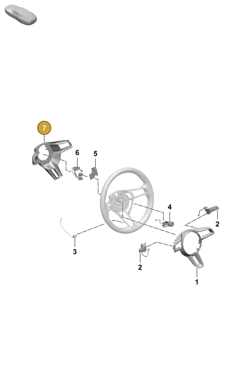 95C4197985Q0 — Porsche Macan 4 (2024-) diagram p61403245, position 7