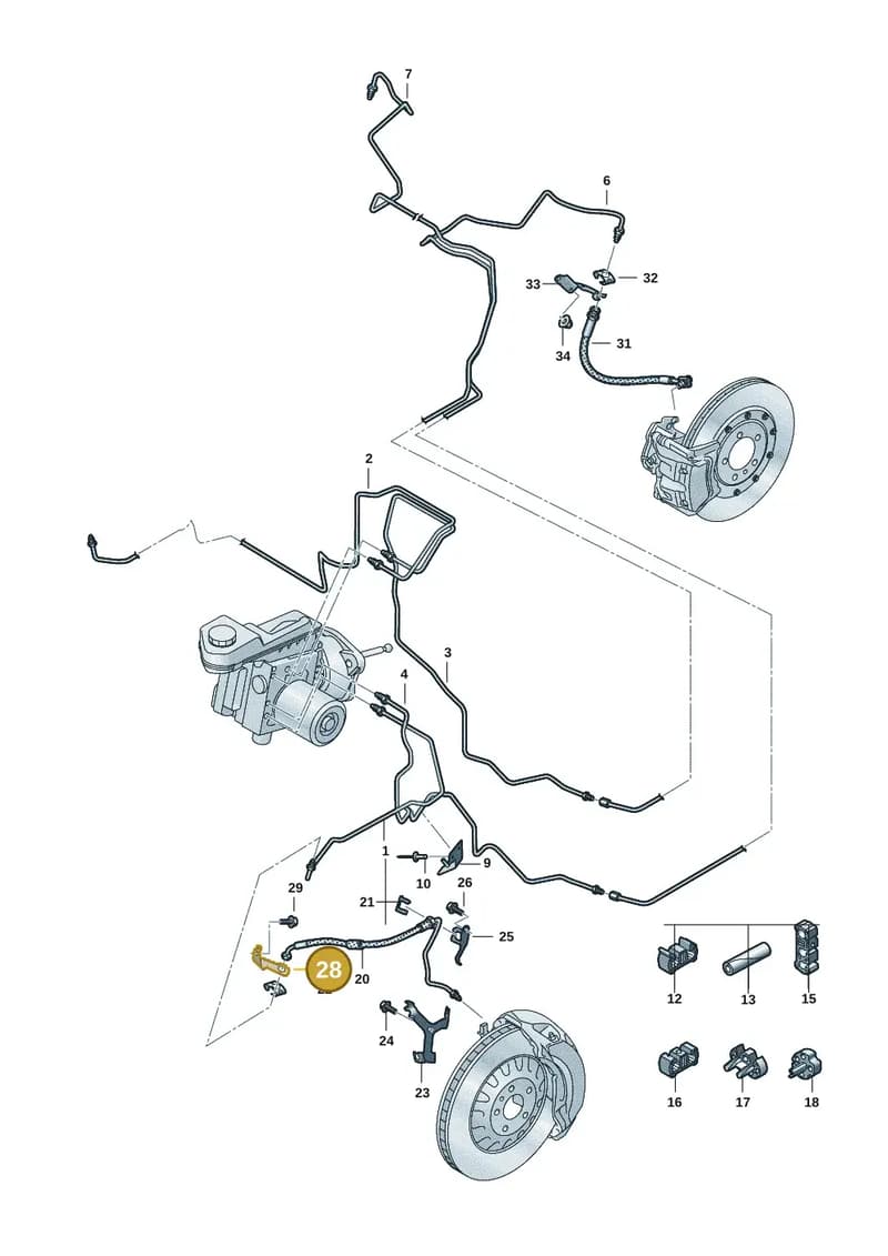 95C611846C — Audi Q6 e-tron (2023-2025) diagram f5s611020, position 28