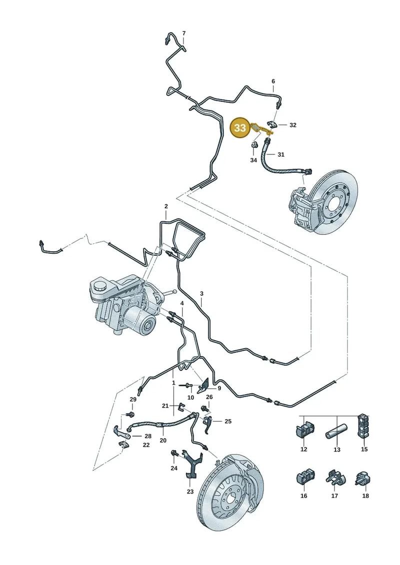 95C611848B — Audi Q6 e-tron (2023-2025) diagram f5s611020, position 33